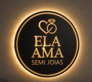 Placas acm com LED
