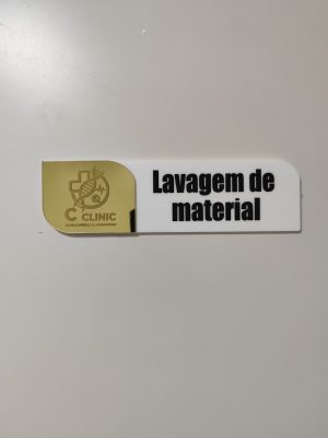 Placas de acrílico 26x8